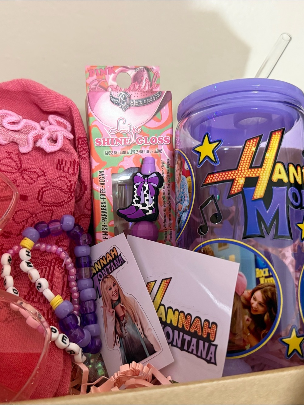 Hannah Montana Purple Inspired Gift Box